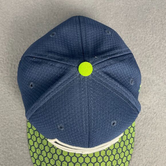 Seattle Seahawks Hat Men's 7.5 New Era 6-Panel Baseball Navy Green Football NFL - Picture 8 of 13